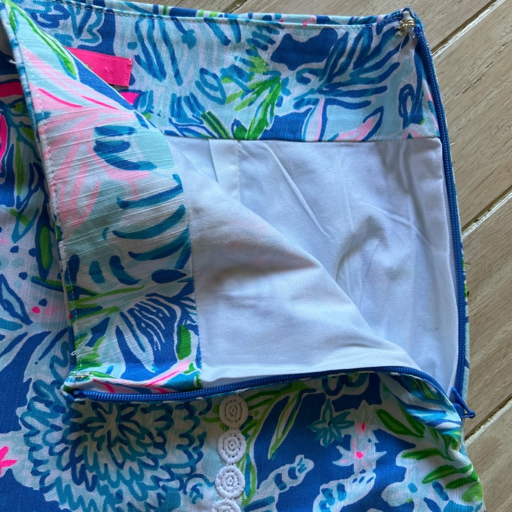 NWT Lilly Pulitzer Patty Skort Lion Around - 0 - Picture 10 of 14